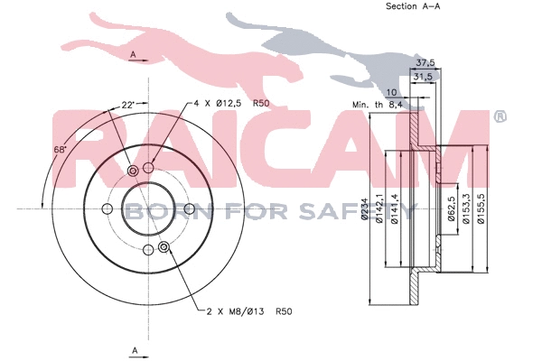 Brake Disc (RD00556)