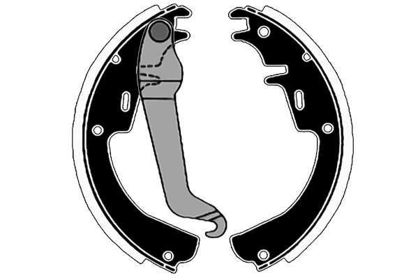 Brake Shoe Set (RA22540)
