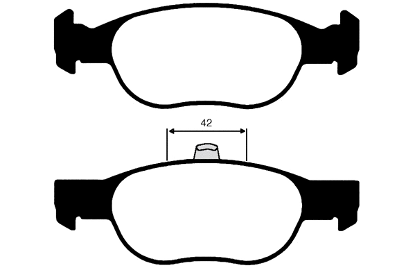 Brake Pad Set, disc brake (RA.0612.1)