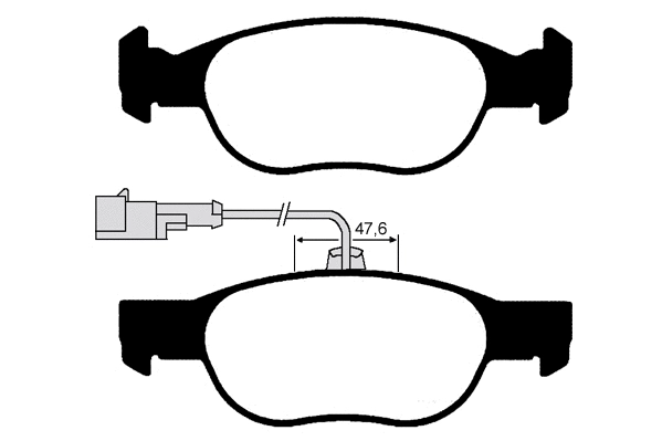 Brake Pad Set, disc brake (RA.0612.0)