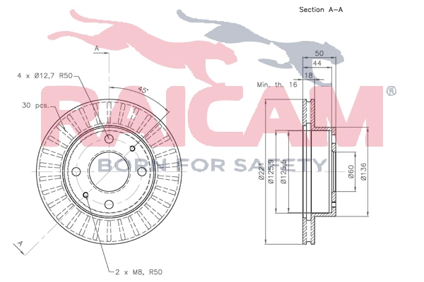 Brake Disc (RD00759)