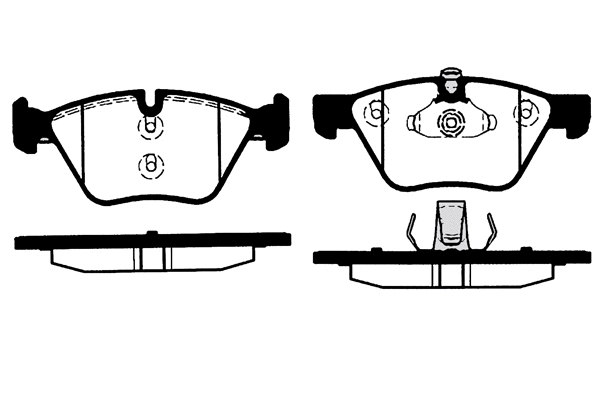 Brake Pad Set, disc brake (RA.0632.1)