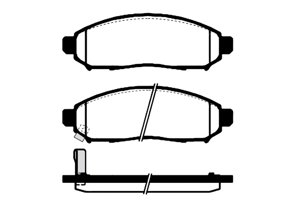Brake Pad Set, disc brake (RA.1149.1)