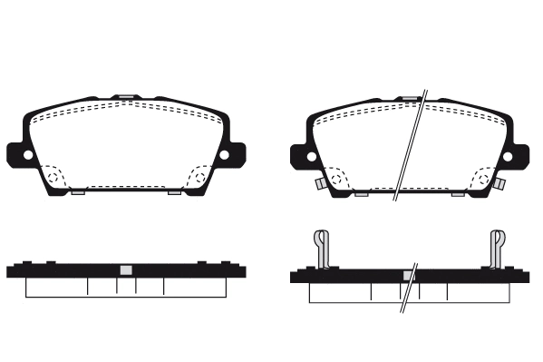 Brake Pad Set, disc brake (RA.0850.0)