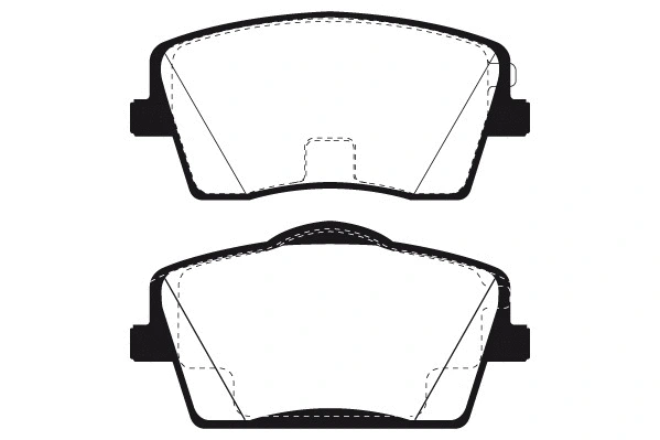 Brake Pad Set, disc brake (RA.1245.0)