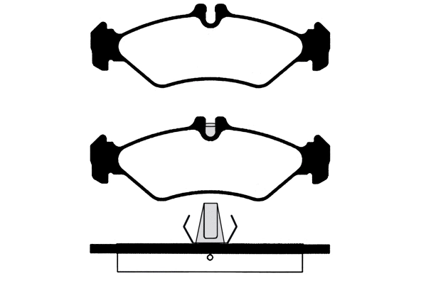 Brake Pad Set, disc brake (RA.0628.0)
