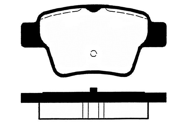 Brake Pad Set, disc brake (RA.0841.0)