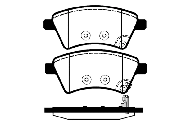 Brake Pad Set, disc brake (RA.0846.0)