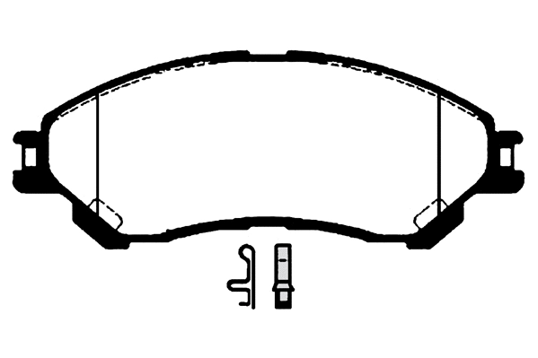 Brake Pad Set, disc brake (RA.1010.0)