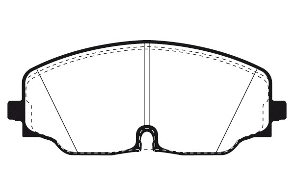 Brake Pad Set, disc brake (RA.1278.0)