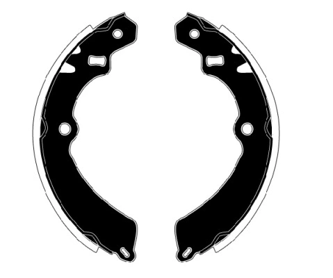 Brake Shoe Set (RA25710)