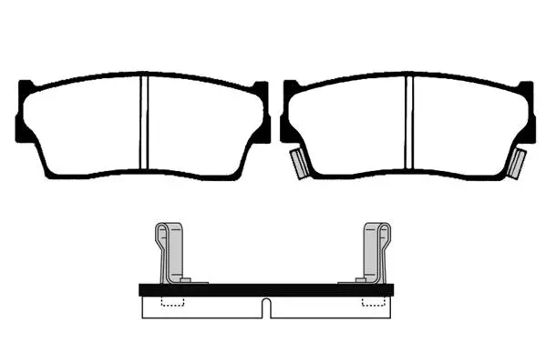 Brake Pad Set, disc brake (RA.0564.0)