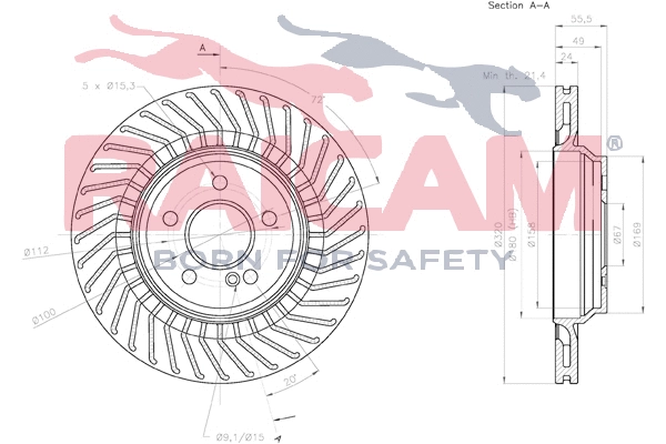 Brake Disc (RD01393)