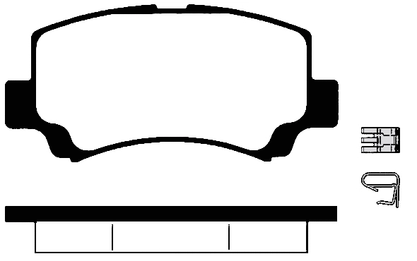Brake Pad Set, disc brake (RA.0683.0)