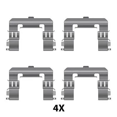 Accessory Kit, disc brake pad (12079581)