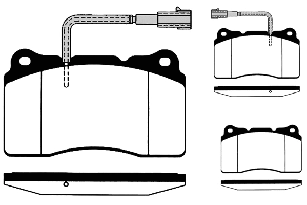 Brake Pad Set, disc brake (RA.0604.0)