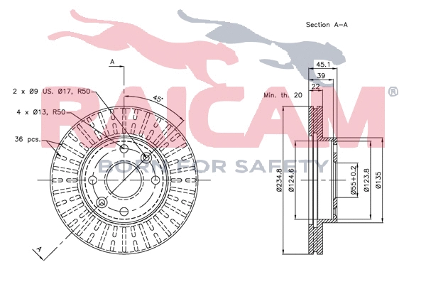 Brake Disc (RD00549)
