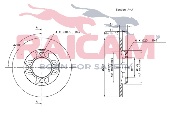 Brake Disc (RD00376)