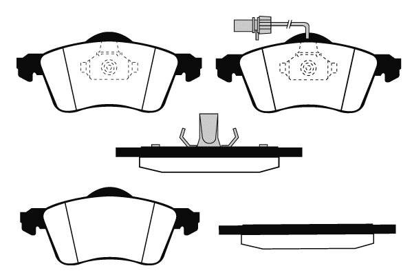Brake Pad Set, disc brake (RA.0669.1)