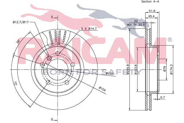 Brake Disc (RD00065)