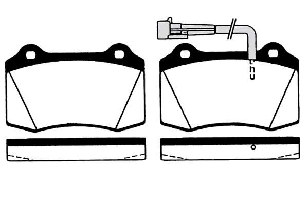 Brake Pad Set, disc brake (RA.0752.0)
