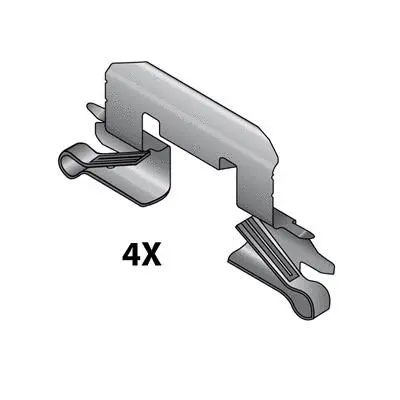 Accessory Kit, disc brake pad (12079559)