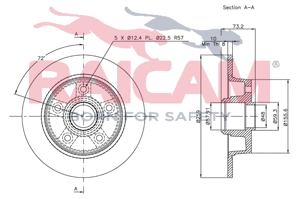Brake Disc (RD00391)