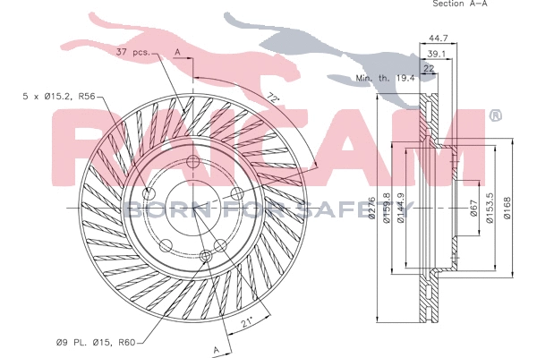Brake Disc (RD00484)