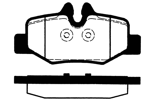 Brake Pad Set, disc brake (RA.0845.0)
