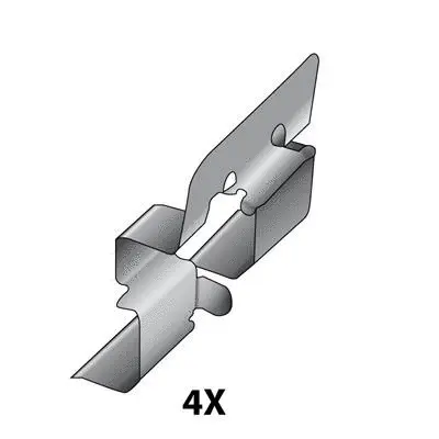 Accessory Kit, disc brake pad (12079525)