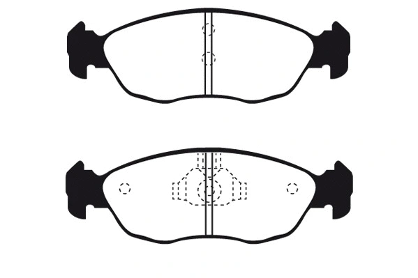 Brake Pad Set, disc brake (RA.0537.1)