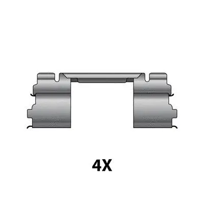 Accessory Kit, disc brake pad (12079454)