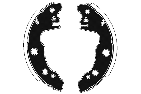 Brake Shoe Set (RA20520)