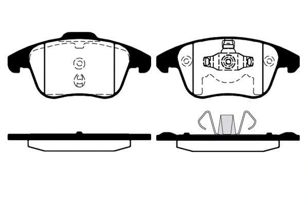 Brake Pad Set, disc brake (RA.0890.2)