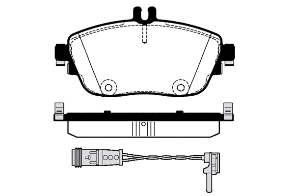 Brake Pad Set, disc brake (RA.1021.1)