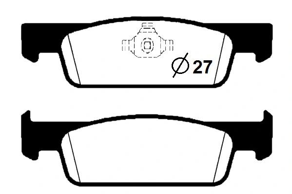 Brake Pad Set, disc brake (RA.0994.2)