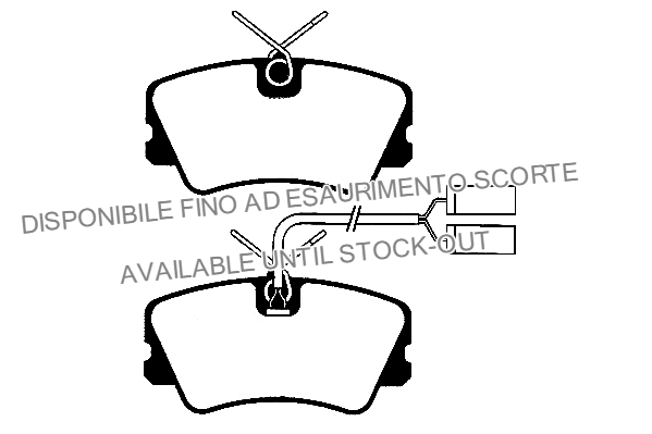 Brake Pad Set, disc brake (RA.0338.0)