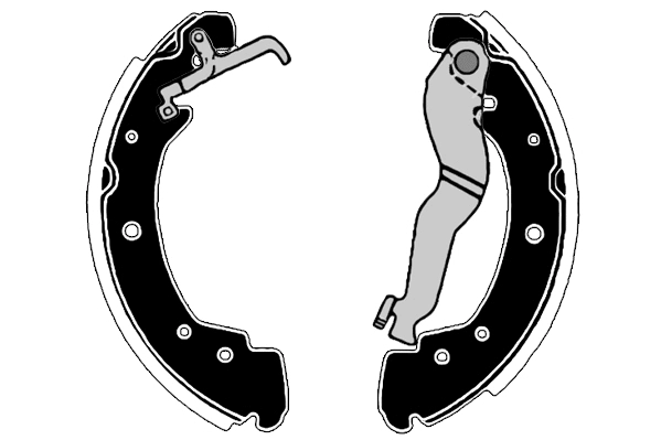 Brake Shoe Set (RA26910)