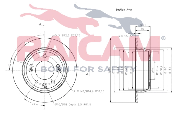 Brake Disc (RD00565)