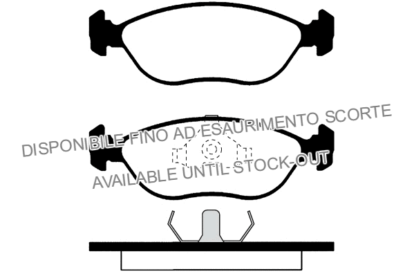 Brake Pad Set, disc brake (RA.0605.0)