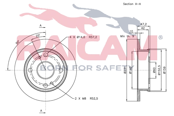 Brake Disc (RD00798)