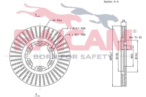 Brake Disc (RD00414)