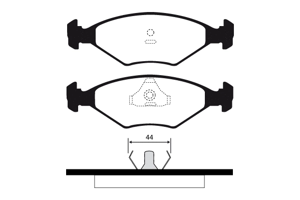 Brake Pad Set, disc brake (RA.0331.5)