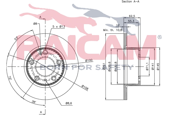 Brake Disc (RD00110)