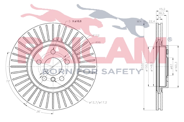 Brake Disc (RD01434)