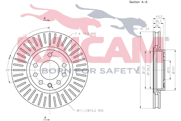 Brake Disc (RD00619)