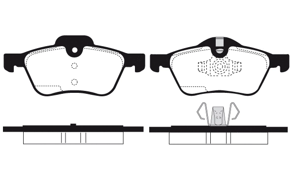 Brake Pad Set, disc brake (RA.0776.0)