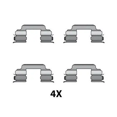 Accessory Kit, disc brake pad (12079471)