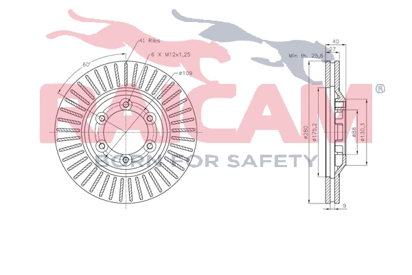 Brake Disc (RD01349)