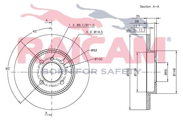 Brake Disc (RD00043)